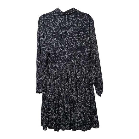 EUC CITY CHIC Black and White Spotted Dress - Large/16 - Picture 2 of 4